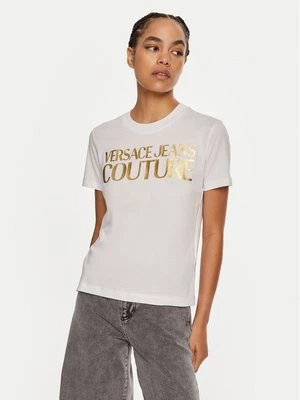 Obrázek produktu Versace Jeans Couture T-Shirt 77HAHT01 CJ00T Bílá Regular Fit