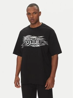 Obrázek produktu Versace Jeans Couture T-Shirt 78GAH6L1 Černá Regular Fit
