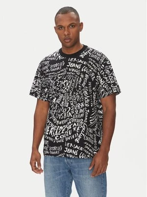 Obrázek produktu Versace Jeans Couture T-Shirt 78GAH6R0 Černá Regular Fit