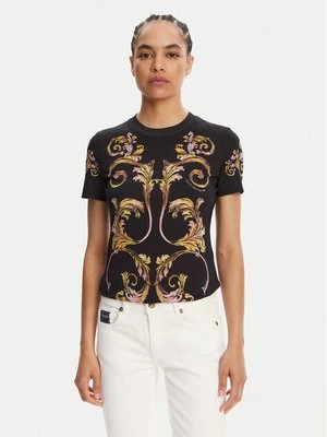 Obrázek produktu Versace Jeans Couture T-Shirt 78HAH6P8 Černá Slim Fit