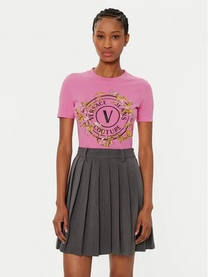 Obrázek produktu Versace Jeans Couture T-Shirt 78HAHC01 Růžová Regular Fit