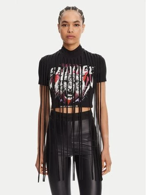Obrázek produktu Versace Jeans Couture T-Shirt 78HAHE01 Černá Slim Fit