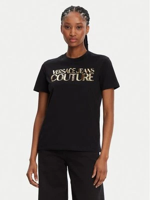 Obrázek produktu Versace Jeans Couture T-Shirt 78HAHE02 Černá Regular Fit