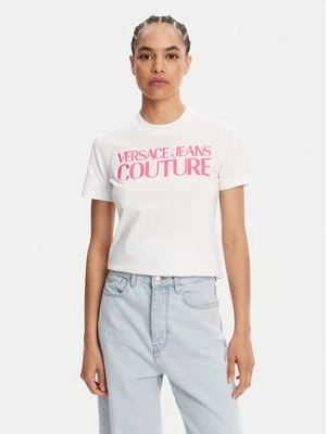 Obrázek produktu Versace Jeans Couture T-Shirt 78HAHE05 Bílá Regular Fit