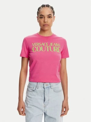Obrázek produktu Versace Jeans Couture T-Shirt 78HAHE05 Růžová Regular Fit