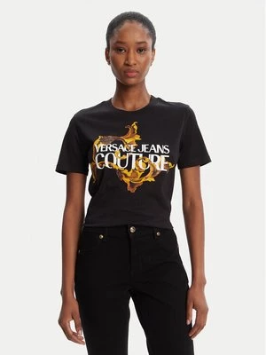 Obrázek produktu Versace Jeans Couture T-Shirt 79HAHE06 CJ00E Černá Regular Fit