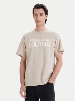 Obrázek produktu Versace Jeans Couture T-Shirt 80GAHT01 CJ00T Béžová Regular Fit