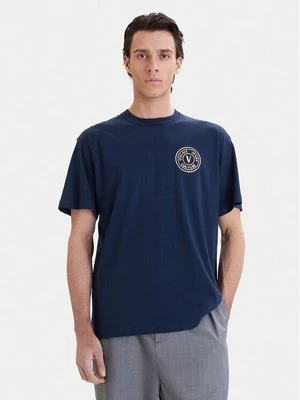 Obrázek produktu Versace Jeans Couture T-Shirt 80GAHT04 CJ00T Tmavomodrá Regular Fit