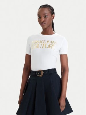 Obrázek produktu Versace Jeans Couture T-Shirt 80HAHT00 CJ03T Bílá Slim Fit