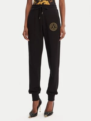 Obrázek produktu Versace Jeans Couture Teplákové kalhoty 79HAAT00 CF01T Černá Regular Fit