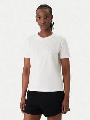 Obrázek produktu Versace Jeans T-Shirt 80HAHT09 Bílá Regular Fit