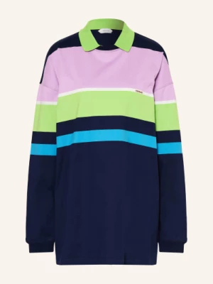 Obrázek produktu Versace Jerseyové Polo Tričko tmavě modrá / růžová / světle zelená