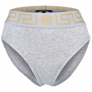 Obrázek produktu VERSACE Kalhotky 'Topeka'  velbloudí / šedý melír / mátová