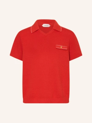 Obrázek produktu Versace Pletené Polo Tričko červená