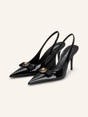 Obrázek produktu Versace Slingpumps S Otevřenou Patou Gianni Ribbon černá