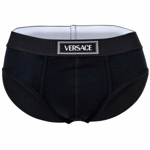 Obrázek produktu VERSACE Slipy  černá / bílá