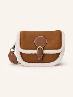 Obrázek produktu Viamailbag Taška Přes Rameno Agnes Suede koňaková