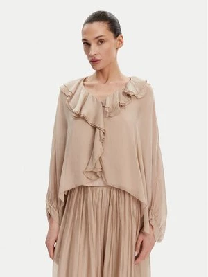 Obrázek produktu ViCOLO Halenka TD0019 Béžová Oversize