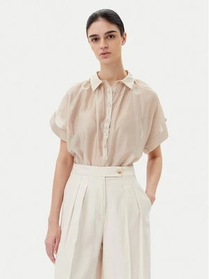 Obrázek produktu ViCOLO Halenka TD0342 Béžová Relaxed Fit