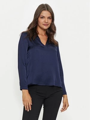 Obrázek produktu ViCOLO Halenka TS0198 Tmavomodrá Regular Fit