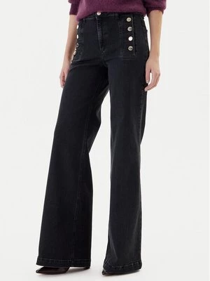 Obrázek produktu ViCOLO Jeansy DF5078 Černá Wide Leg