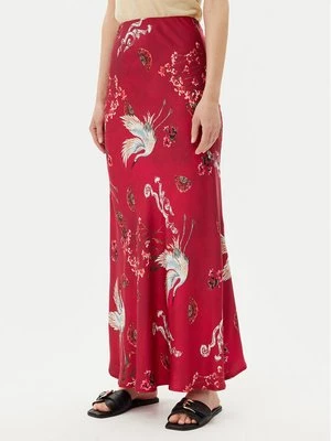 Obrázek produktu ViCOLO Maxi sukně TD0472 Bordó Slim Fit