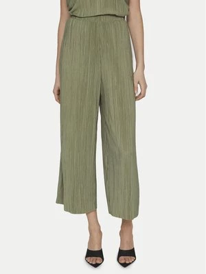 Obrázek produktu Vila Kalhoty culottes Plisa 14096324 Zelená Regular Fit