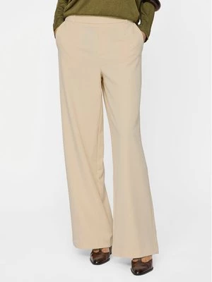 Obrázek produktu Vila Kalhoty z materiálu Varone 14087407 Béžová Wide Leg