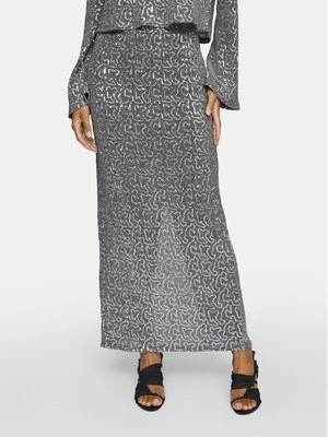 Obrázek produktu Vila Maxi sukně Sanadu 14101820 Stříbrná Regular Fit