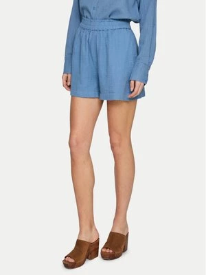 Obrázek produktu Vila Šortky z materiálu Lania 14089489 Modrá Loose Fit