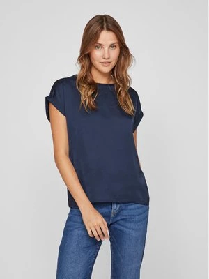 Obrázek produktu Vila T-Shirt Ellette 14059563 Tmavomodrá Regular Fit