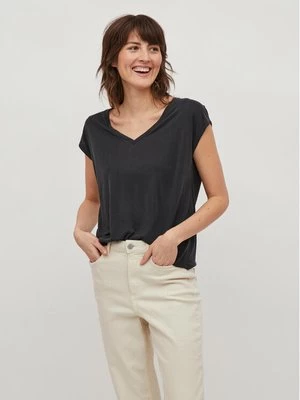 Obrázek produktu Vila T-Shirt Modala 14074847 Černá Relaxed Fit