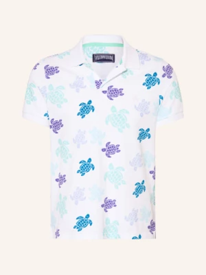 Obrázek produktu Vilebrequin Piké Polokošile Ronde Des Tortues Casual Fit bílá / fialová / tyrkysová
