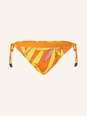 Obrázek produktu Vilebrequin Trojúhelníkové Bikinové Kalhotky Madrague Flore oranžová / žlutá / růžová