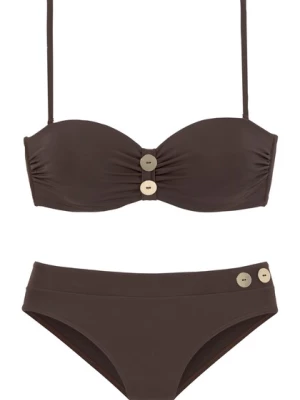 Obrázek produktu VIVANCE Bikiny  hnědá / pastelově růžová