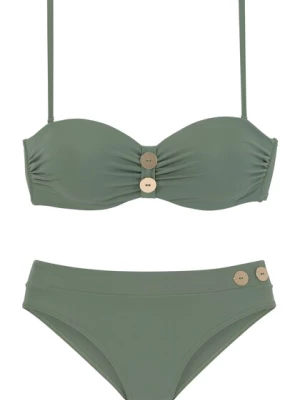 Obrázek produktu VIVANCE Bikiny  olivová / pastelově růžová