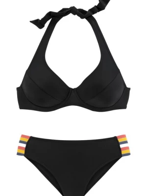 Obrázek produktu VIVANCE Bikiny  tmavě modrá / žlutá / pink / černá / stříbrná