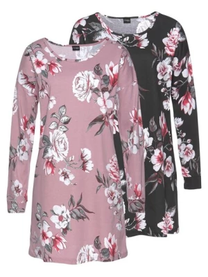 Obrázek produktu VIVANCE Noční košilka  antracitová / pink