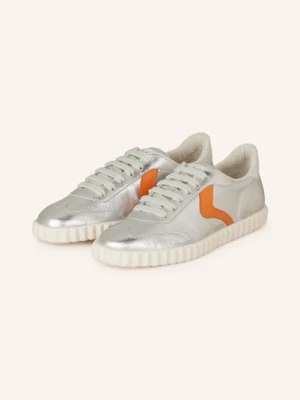 Obrázek produktu Voile Blanche Sneakersy Ines stříbrná / oranžová