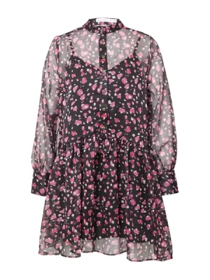 Obrázek produktu Warehouse Košilové šaty  pink / černá / bílá