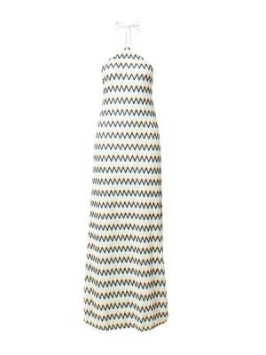 Obrázek produktu Warehouse Šaty  tělová / tmavě modrá / mátová / offwhite