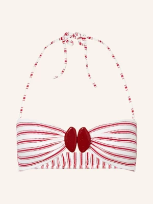 Obrázek produktu Watercult Bandeau Bikinové Kalhotky Seaside Splash černá / červená