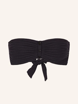 Obrázek produktu Watercult Bandeau Horní Díl Bikin Henley Rib černá