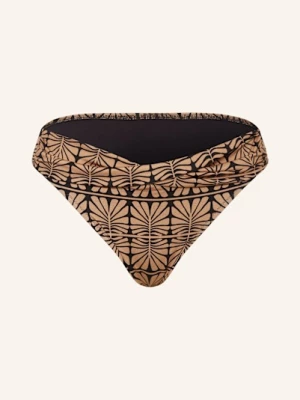 Obrázek produktu Watercult Bikinové Kalhotky Brazilky Artisan Vibe světle hnědá / černá