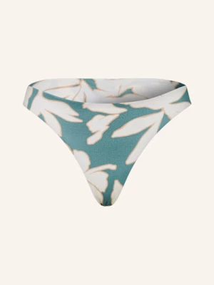 Obrázek produktu Watercult Bikinové Kalhotky Brazilky Floral Abstract petrolejová / režná / béžová