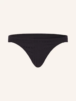 Obrázek produktu Watercult Bikinové Kalhotky Brazilky Henley Rib černá