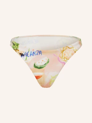 Obrázek produktu Watercult Bikinové Kalhotky Brazilky Vacation Fizz nude / světle zelená / modrá