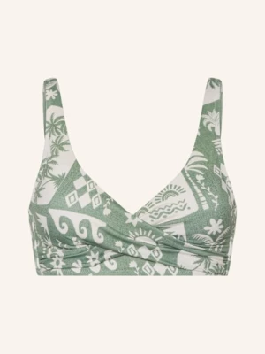 Obrázek produktu Watercult Bralette Horní Díl Bikin Rustic Med světle zelená / krémová