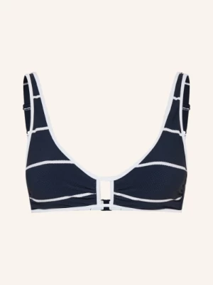 Obrázek produktu Watercult Bustier Bikini Top Coastal Lines tmavě modrá / bílá