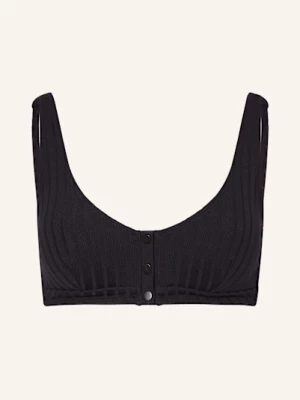 Obrázek produktu Watercult Bustier Horní Díl Bikin Henley Rib černá